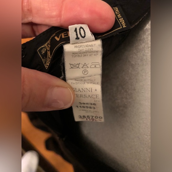 Versace Dress RARE Evening Gown Vintage Black Silk Halter Gianni Versace - Picture 11 of 13